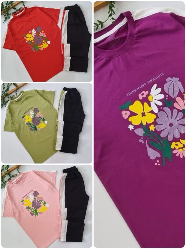 یشرت شلوار گل بهاری