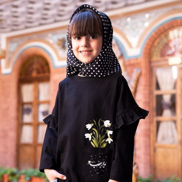 بلوز دخترانه مشکی