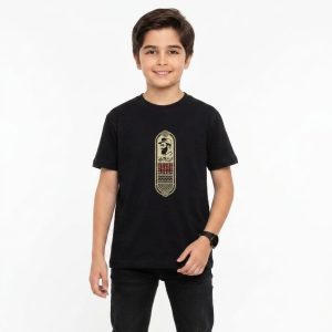 تیشرت پسرانه خدا با من است